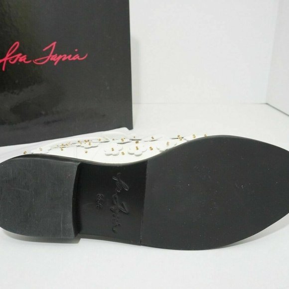 Isa Tapia Winston Floral Combat Ankle Boot Lace up - Picture 10 of 12